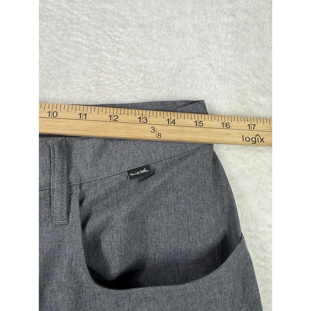 Travis Mathew Golf Pants Men 30X32 Gray Open To Close 2.0‎ Performance 5 pocket